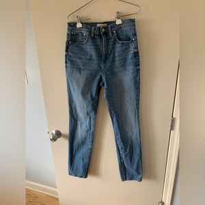 high rise slim boyfriend jeans - 28 Tall